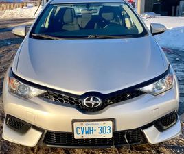 SCION IM 2016 TOYOTA SCION IM, VERY LOW KMS, GREAT CONDITION, CERTIFIED!