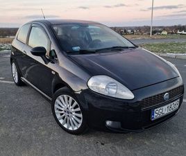 FIAT GRANDE PUNTO OKAZJA FIAT GRANDE PUNTO SPORT 1.9 JTD 170KM MAZAŃCOWICE • OLX.PL