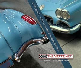 1958 CHEVROLET CORVETTE FOR SALE