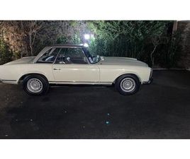 MERCEDES SL 1965 MERCEDES SL CLASS BEIGE MANUEL CONDUITE À GAUCHE IN...