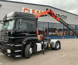 MERCEDES-BENZ AXOR 1840 EURO 5 PALFINGER 14 TONMETER LAADKRA — VRACHTWAGENS — MARKTPLAATS