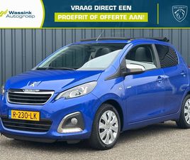 PEUGEOT 108 1.0 E-VTI 72PK 5D TOP! COLLECTION I CABRIO I ALL SEASON I AIRCO I USB/AUX I