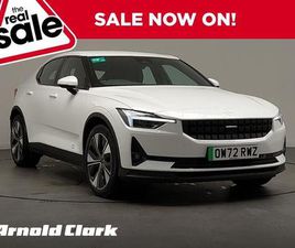 POLESTAR POLESTAR 2 SINGLE MOTOR 78KWH LONG RANGE FASTBACK AUTO FWD 5DR