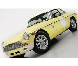 MG B 1976 MG MGB JAUNE MANUEL, 4 VITESSES CONDUITE À GAUCHE IN...
