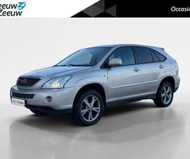 LEXUS RX 400H EXECUTIVE HYBRIDE | COMPLEET DEALER ONDERHOUDEN | TREKHAAK | OPEN DAK | LEDEREN BEKLEDING | STUURVERWARMING | 3 MAANDEN BOVAG GARANTIE