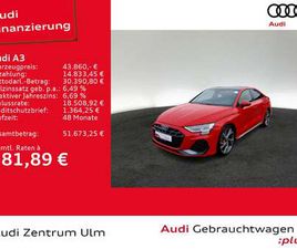 AUDI A3 LIM S-LINE 35TDI 19 AHK HUD MATRIX PANO SONOS