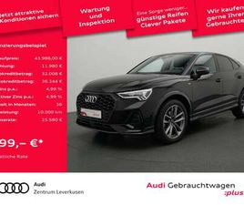 SPORTBACK S LINE S-TRON VIRT KAM CARPLAY SHZ