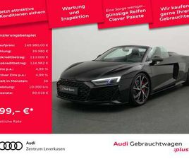 AUDI R8 SPYDER SPYDER PERFORMANCE RWD NAVI LEDER MEMORY