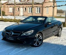 ② MERCEDES E220 CDI CABRIO FACELIFT AUTOMAAT NAVI EURO6 — MERCEDES-BENZ — 2EMEMAIN