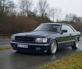 MERCEDES CLASSE S COUPE 380 SEC MERCEDES-BENZ 380 SEC C126 (1982) MIT AMG PAKET UND AMG AERO FELGEN, H-KENNZEICHEN