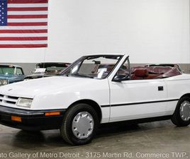 1991 DODGE SHADOW HIGHLINE