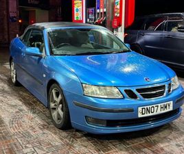 SAAB, 9-3, CONVERTIBLE, 2007, OTHER, 1998 (CC), 2 DOORS