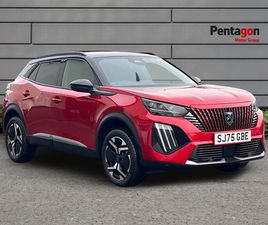 USED PEUGEOT 2008 SUV 2025 1.2 PURETECH GT SUV 5DR PETROL EAT EURO 6 (S/S) (130 PS)