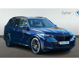 BMW X5 30D BMW X5 XDRIVE30D M SPORT 3.0 5DR