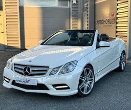 MERCEDES CLASSE E 250 CGI 7G-TRONIC CABRIOLET PACK AMG