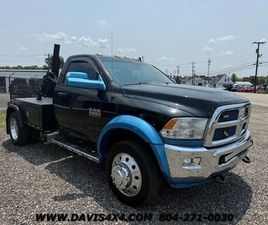 2016 DODGE 5500 RAM HD 4X4 DIESEL WRECKER/TOW RECOVERY TRUCK