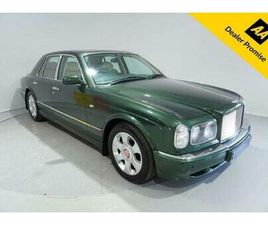 BENTLEY ARNAGE RED LABEL 2000 BENTLEY ARNAGE RED LABEL AUTO GREEN, 2000 *RARE LOW MILES-CURRENT KEEP 17YRS* SALOON PETROL ...