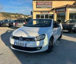 VOLKSWAGEN GOLF CABRIO VI CABRIOLET 2.0 TDI 140 CARAT DSG6
