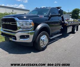 2019 DODGE RAM 5500 HEAVY DUTY FLATBED ROLLBACK TOW TRUCK CUMMINS
