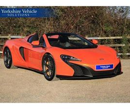 2018 MCLAREN 650S V8 2DR SSG AUTO CONVERTIBLE PETROL AUTOMATIC