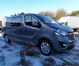 VAUXHALL VIVARO VAUXHALL VIVARO 1.6 CDTI 2900 BITURBO ECOTEC LIMITED EDITION NAV CREW VAN L2 H1 EURO 6 (START/STOP) 5DR (6 SEAT)