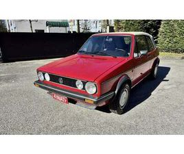1988 VOLKSWAGEN GOLF CABRIOLET MK1 A VENDRE