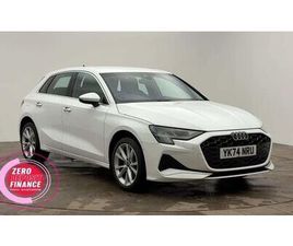 AUDI A3 1.5 TFSI 30 SPORT SPORTBACK 5DR PETROL MANUAL EURO 6 (START/STOP) (116 PS)