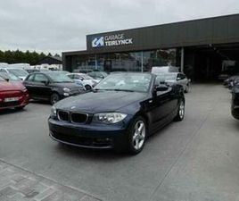 BMW SERIE 1 CABRIOLET 118 ② BMW 118D CABRIO 2.0D 136PK AUTOMAAT LEDER '09 158000KM — BMW — 2EMEMAIN