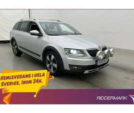 SKODA OCTAVIA SCOUT 2.0 TDI 4X4 BUSINESS PANO VÄRMARE DRAG