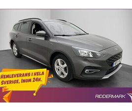 FORD FOCUS 1.0 ECOBOOST ACTIVE KAMERA CARPLAY RATTVÄRME NAVI