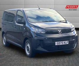 2026 VAUXHALL VIVARO 2.0 TURBO D 145 PRIME H1 VAN AUTO VAN DIESEL AUTOMATIC
