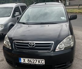 TOYOTA AVENSIS VERSO TOYOTA AVENSIS VERSO