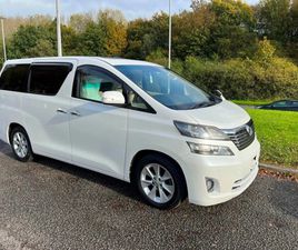 TOYOTA ALPHARD TOYOTA ALPHARD VELLFIRE