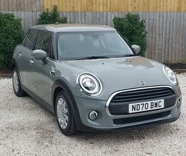 2020 MINI COOPER 1.5 ONE CLASSIC (COMFORT) 5D