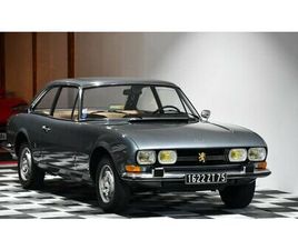 1973 PEUGEOT 504 ROUGE FONCÉ MANUEL, 4 VITESSES CONDUITE...