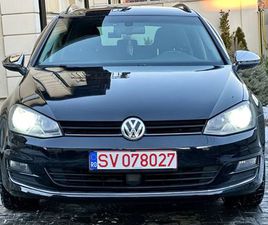 VOLKSWAGEN GOLF VARIANT VW GOLF 7 2.0 TDI ACC / DSG / PARK ASSIST / RADAR / RAR EFECTUAT SUCEAVA