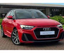 2019 AUDI A1 30 TFSI S LINE 5DR HATCHBACK PETROL MANUAL