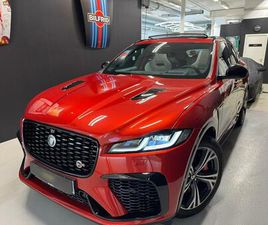 JAGUAR F-PACE 5.0 V8 - SVR - ZÁRUKA 6/2028