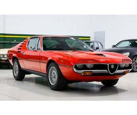 1972 ALFA ROMEO MONTREAL ROUGE MANUEL, 5 VITESSES CONDUIT...