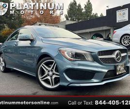 2014 MERCEDES-BENZ CLA-CLASS CLA 250 4MTC ~ 1 CA OWNER ~ AMG LINE ~ WE
