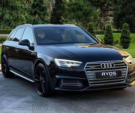 AUDI A4 AVANT 2.0 TDI S LINE S TRONIC QUATTRO EURO 6 (START/STOP) 5DR