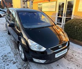 FORD GALAXY 2009 FORD GALAXY TDCI GHIA WAV 5 SEAT BLACK 2.2 DIESEL 6 SPEED MANUAL SAT NAV