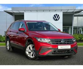 VOLKSWAGEN TIGUAN ALLSPACE VOLKSWAGEN TIGUAN ALLSPACE - 1.5 TSI LIFE 5DR DSG + VIENNA LEATHER + PANORAMIC SUNROOF + WINTER PACK