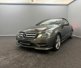 MERCEDES-BENZ E 500 CABRIO AMG - LINE*SCHECKHEFT*VOLL + SAUBER