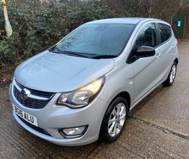 VAUXHALL VIVA 2016 VAUXHALL VIVA 1.0 SL 5DR SILVER 57K MILES YEARS MOT WARRANTY HPI CLEAR £20 ROAD TAX HATCHBAC...