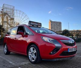 2015 VAUXHALL ZAFIRA 1.4T EXCLUSIV 5DR MPV PETROL MANUAL