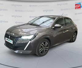 PEUGEOT 208 1.2 PURETECH 100CH SS ALLURE D'OCCASION - HESS AUTOMOBILE