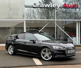 2.0 TFSI 40 S LINE SPORTBACK 5DR PETROL MANUAL EURO 6 (START/STOP) (190 PS)