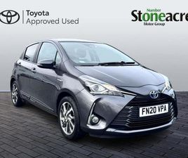 2020 TOYOTA YARIS 1.5 HYBRID Y20 5DR CVT [BI-TONE] HATCHBACK PETROL/ELECTRIC AUTOMATIC