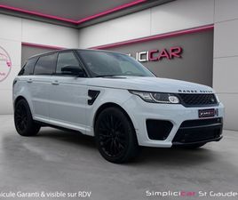 LAND ROVER RANGE ROVER 5.0L V8 SVR SUPERCHARGED CAMÉRA DE RECUL SIÈGES ÉLECTRIQUES SOUND SYSTEM MERIDIAN GARANTIE 12 MOIS